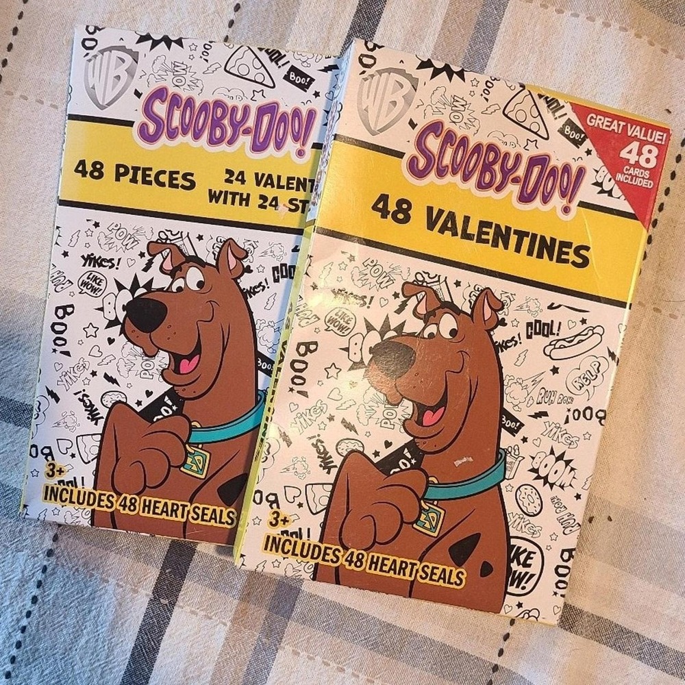 Vintage Scooby-Doo Valentines NEW